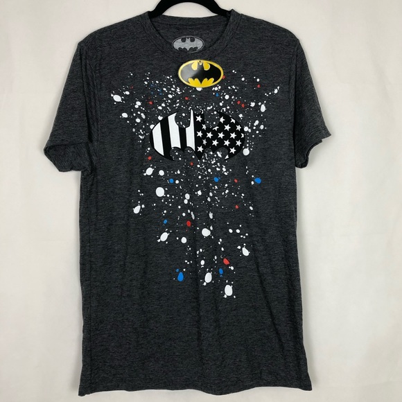 Batman Other - Batman Graphic T-Shirt Gray Size Medium